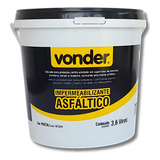 Impermeabilizante Asfáltico Manta 3 6l Vonder