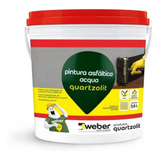 Impermeabilizante Pintura Asfáltica Acqua 3 6l Quartzolit
