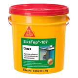Impermeabilizante Sika Top 107 4kg Cinza Parede Laje Rodapé
