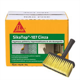 Impermeabilizante Sika Top 107 Cinza a b Sika Broxa