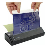 Impresora Termica Tattoo Bluetooth Com 10 Und De Papel