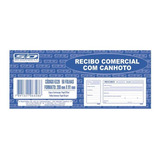 Impresso Recibo Comercial Canhoto 6328-9 Bloco C/50 Fl