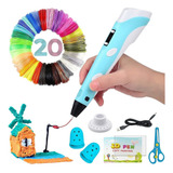 Impressora De Caneta 3d Pen Magic 3d Drawing 3d