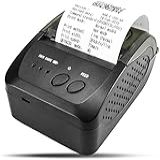 Impressora De Recibos Bluetooth Mini Impressora Térmica Para Pontos De Venda De 58 Mm Impressora De Notas Pessoais Portátil De 2 Polegadas Para Vendas Em Restaurantes E Varejo Compatível Com Android