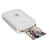 Impressora Fotográfica Hp Sprocket 100 Z3z91a Branca Bluet