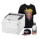 Impressora Laser Colorida Com Toner Branco A3 Oki Semi Nova