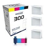 Impressora Magicard 300 MC300YMCKO Fita Colorida YMCKO 300 Impressões Com Cartões De PVC De Qualidade Gráfica Bodno CR80 30 Mil Quantidade 300