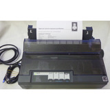 Impressora Matricial Epson Lx 300+ Ii Black - Funcionando 