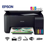 Impressora Multifuncional Cor Epson Ecotank L3250 127 220v