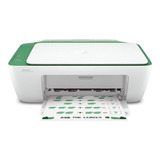 Impressora Multifuncional Hp Deskjet Ink Advantage 2376 Cor Verde E Branco Bivolt