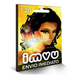 Imvu Brasil R 20 Egift Cash Cartão Pré pago Imediato