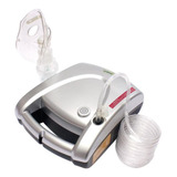 Inalador nebulizador G tech Nebcom V Prateado 127v 230v
