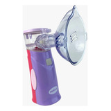 Inalador Nebulizador Portátil Mesh Color Baby Medicate Lilás