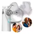 Inalador Silencioso Portátil Sem Fio Nebulizador Bivolt Mesh Cor Branco 110v