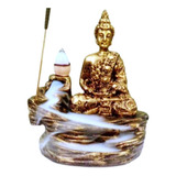 Incensário Cascata Buda Hindu Meditação Queimador