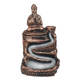 Incensario Cascata Buda Hindu Orando Porta Incenso 3 Cores