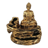 Incensário Cascata Buda Pedra Pq