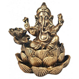 Incensario Cascata Flor De Lotus Ganesha
