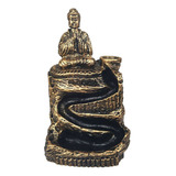 Incensário Cascata Resina Buda Hindu Pedra