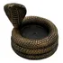 Incensário Cobra Serpente Naja 7cm Wicca  Exclusivo Dr