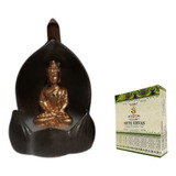 Incensário Cone Cascata Buda Indiano Lotus