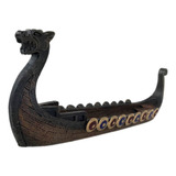 Incensário Viking Canoa Porta Incenso