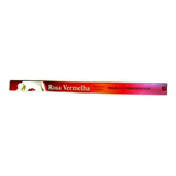 Incenso Gigante De Jardim Flute Caixa C 4 Varetas De 48cm Fragrância Rosa Vermelha
