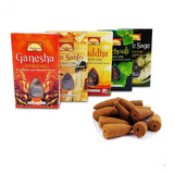 Incenso Indiano Massala Cone Natural Ullas 5cx 50cones Full