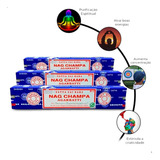 Incenso Indiano Nag Champa Satya Sai Baba 3cxd15gr binde Fragrância Nag Champa Sai Baba