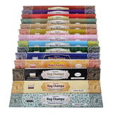 Incenso Massala Nag Champa Darshan Linha Completa 14 Aromas