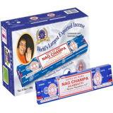 Incenso Massala Satya Nag Champa   12 Caixas Com 15 Gr