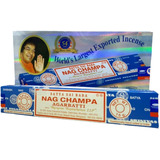 Incenso Massala Satya Nag Champa Box Com 12 Caixas De 15gr