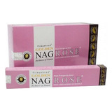 Incenso Massala Vijayshree Golden Nag - Escolha Seu Aroma! Fragrância Rose
