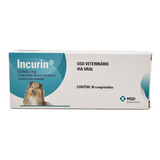 Incurin 1mg 30 Comprimidos Msd Incontinência