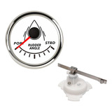 Indicador De Ângulo Do Leme Branco Com Sensor Para Barco