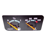 Indicador De Combustivel E Temperatura Sc 124 113 24v