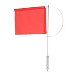 Indicador De Vento Da Bandeira Vermelha Do Barco Bandeira Indicadora De Vento Indicador De Vento Da Bandeira Do Mastro Bandeira Vermelha Do Barco Indicador De Vento Da Bandeira 200 160mm 7971SM 