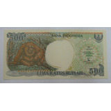 Indonésia  Bela Cédula De 500 Rupias 1996   Fe Orangotango