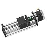 Indústria De Automação Trilho De Guia Linear De Parafuso Esférico De Eixo Duplo De Liga De Alumínio De 200 Mm Com Motor 57 Para Automação Parafusos De Avanço De Movimento