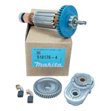 Induzido rotor engrenagem mancal carvão Makita Hp1640 220v