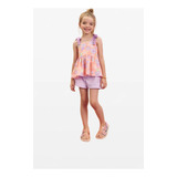 Infanti Conjunto Bata Estampada