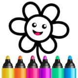 Infantis O Jogo De Pintar Aprenda A Desenhar Bebe Animais ABC Letras Contagem Numeros Crianças Jogos De Meninas E Meninos Bebes 2 3 4 5 6 Anos Educativos Infantil Desenhos Para Colorir Pintura