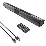 INFIBLA Caixa De Som Bluetooth 5 0 Soundbar Speaker Home Theater 3D Soundbars Bass Subwoofer Com Controle Remoto De Linha RCA