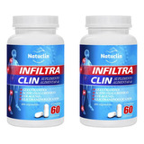 Infiltra Clin - 60 Capsulas - 2 Frascos