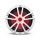 Infinity Subwoofer Mobile Marine Performance Series De 10 Polegadas Com Iluminação RGB Branco