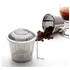 Infusor Coador Filtro Reutilizável Cesto Aço Inox Para Chá