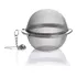 Infusor Inox Para Chá Peneira Coador Ervas Individual Clink Cor Prateado