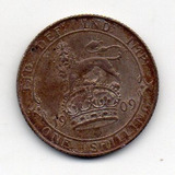 Inglaterra 1 Shilling 1909
