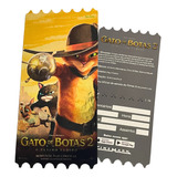 Ingresso Colecionavel Gato De