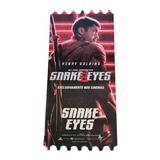 Ingresso Colecionável Snake Eyes Cartonado Cinemark